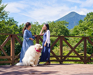 愛犬との旅を充実させる施設